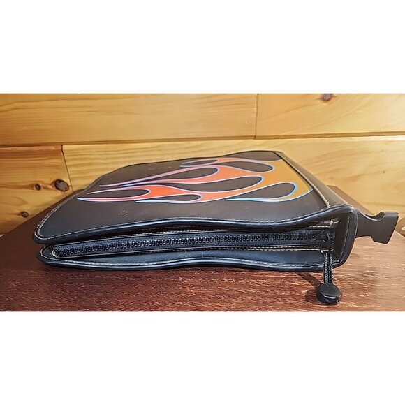 Cd Projects Cd Zippered Case Holds 128 CDs Flame Cover Game Case Blu-Ray Disk - Picture 8 of 10